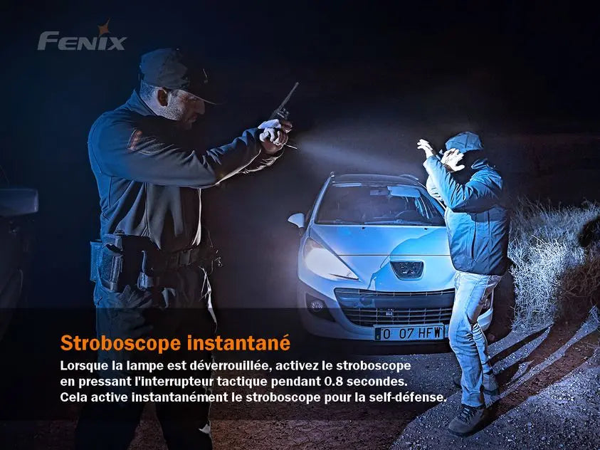 Lampe Torche Tactique Fenix PD36TAC – 3000 Lumens  NYCTALOPE  