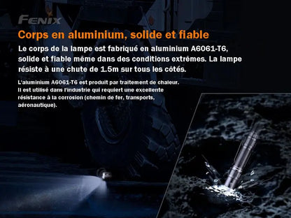 Lampe Torche Tactique Fenix PD36TAC – 3000 Lumens  NYCTALOPE  
