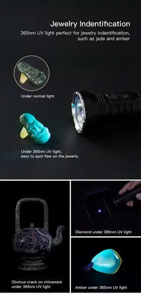 Lampe Torche UV Wuben P26 – 500 Lumens - NYCTALOPE