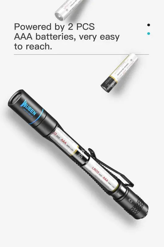 Lampe Torche Wuben E19 – 200 Lumens - NYCTALOPE