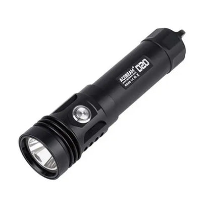 Lampe Torche de Plongée Acebeam D20 – 2700 Lumens - NYCTALOPE