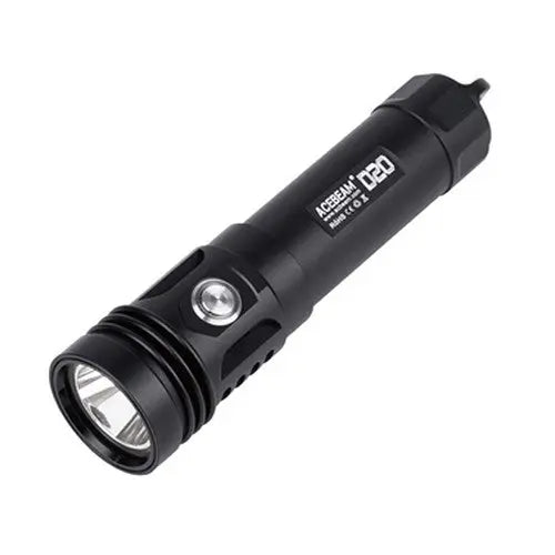 Lampe Torche de Plongée Acebeam D20 – 2700 Lumens - NYCTALOPE