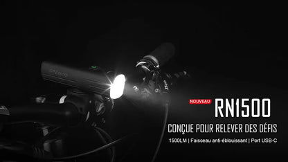 Lampe Vélo Olight RN 1500 – 1500 Lumens  NYCTALOPE  