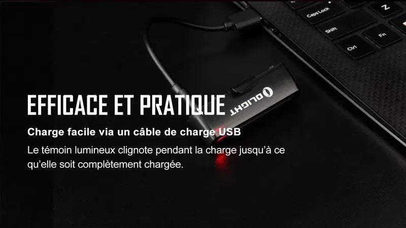 Lampe arrière pour Vélo et VTT Olight SEEMEE 30 TL – 30 Lumens  NYCTALOPE  