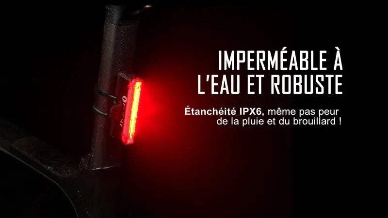 Lampe arrière pour Vélo et VTT Olight SEEMEE 30 TL – 30 Lumens  NYCTALOPE  