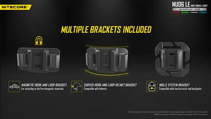 Lampe de Signalisation Nitecore NU06 LE – 15 Lumens  NYCTALOPE  