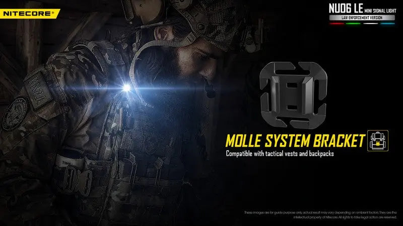 Lampe de Signalisation Nitecore NU06 LE – 15 Lumens  NYCTALOPE  