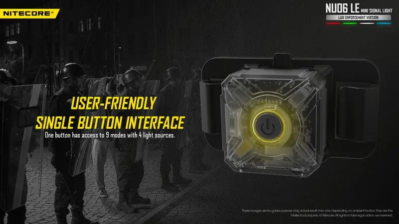 Lampe de Signalisation Nitecore NU06 LE – 15 Lumens  NYCTALOPE  