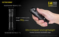 Lampe de poche Nitecore E4K - 4400 Lumens  NYCTALOPE  