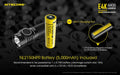 Lampe de poche Nitecore E4K - 4400 Lumens  NYCTALOPE  