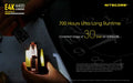 Lampe de poche Nitecore E4K - 4400 Lumens  NYCTALOPE  