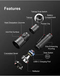 Lampe tactique Klarus XT21X PRO 4400Lumens rechargeable - NYCTALOPE