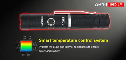 Lampe torche Klarus AR10 – 1080 Lumens - NYCTALOPE