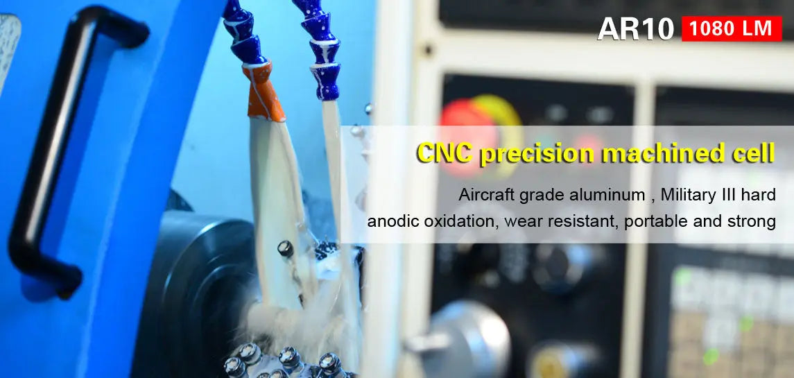 Lampe torche Klarus AR10 – 1080 Lumens - NYCTALOPE