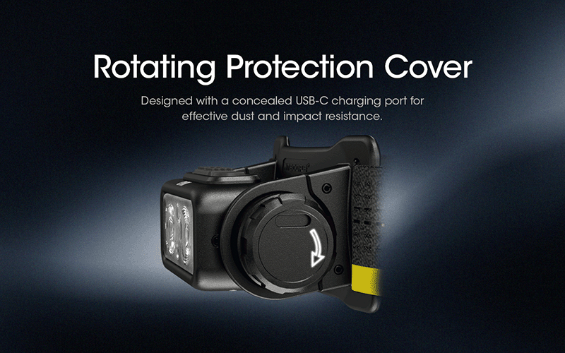 Lampe Frontale Nitecore NU43 – 1400 Lumens  NYCTALOPE  