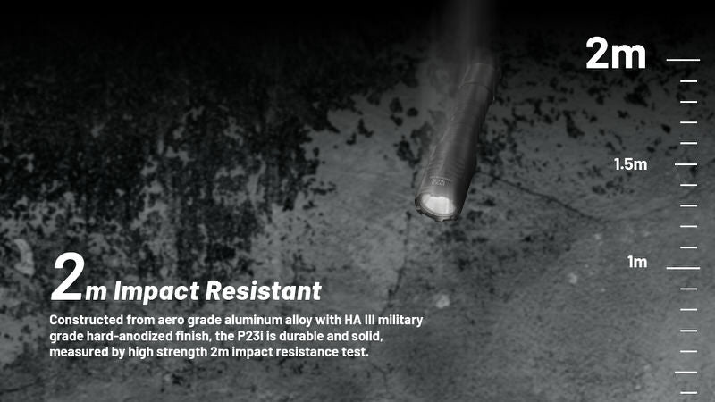 Lampe Torche Nitecore P23i – 3000 Lumens  NYCTALOPE  