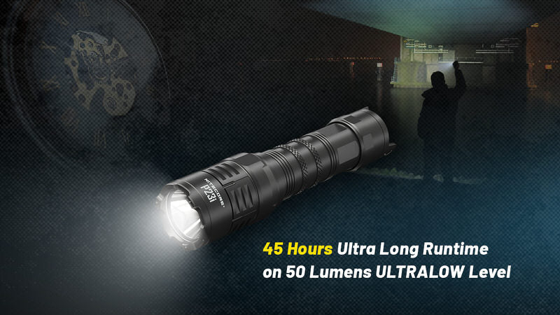 Lampe Torche Nitecore P23i – 3000 Lumens  NYCTALOPE  
