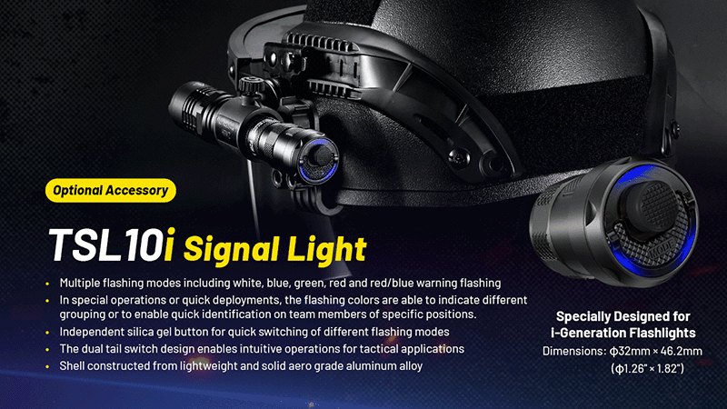 Lampe Torche Nitecore P23i – 3000 Lumens  NYCTALOPE  