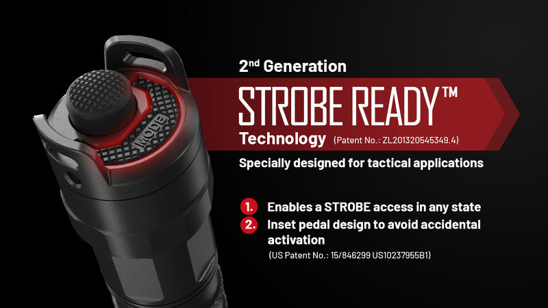 Lampe Torche Nitecore P23i – 3000 Lumens  NYCTALOPE  