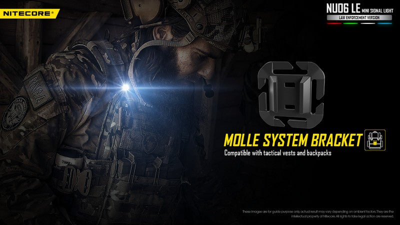 Lampe de Signalisation Nitecore NU06 LE – 15 Lumens  NYCTALOPE  