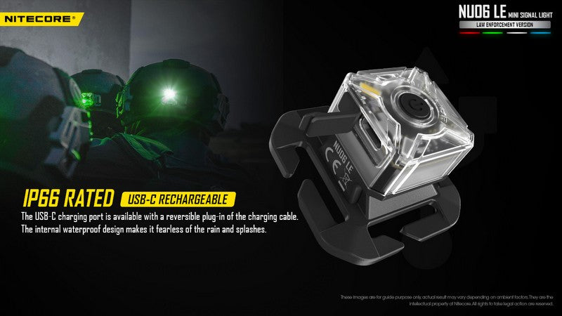 Lampe de Signalisation Nitecore NU06 LE – 15 Lumens