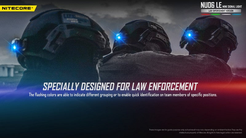 Lampe de Signalisation Nitecore NU06 LE – 15 Lumens  NYCTALOPE  