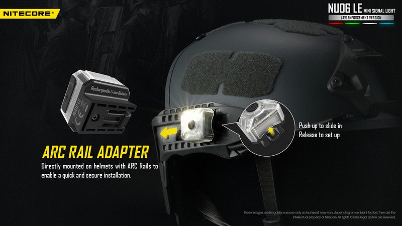 Lampe de Signalisation Nitecore NU06 LE – 15 Lumens