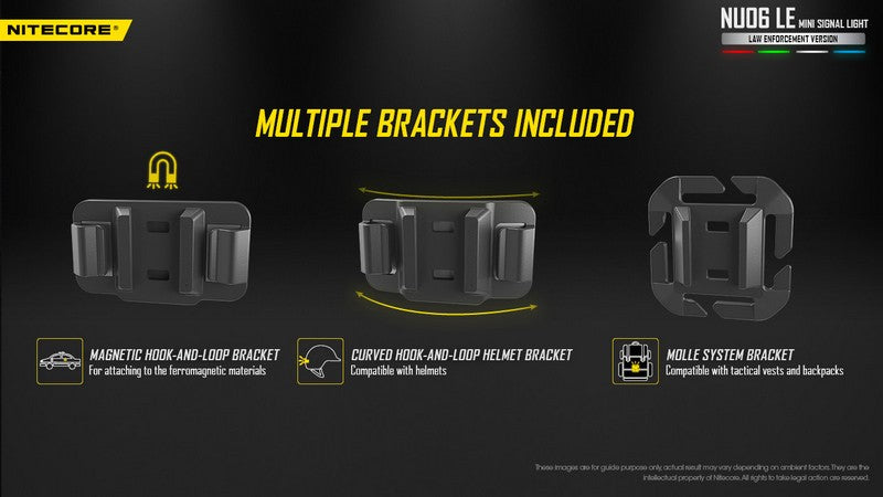 Lampe de Signalisation Nitecore NU06 LE – 15 Lumens  NYCTALOPE  