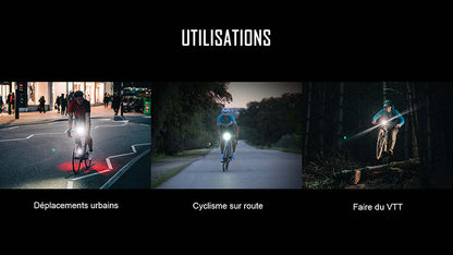 Lampe Vélo Olight RN 1500 – 1500 Lumens  NYCTALOPE  