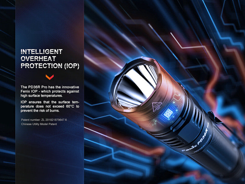 Lampe Torche Fenix PD36R PRO – 2800 Lumens  NYCTALOPE  