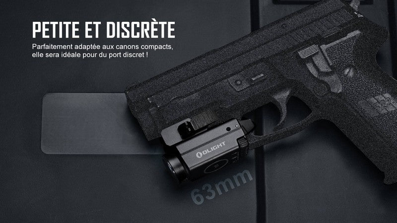 Lampe Torche Olight BALDR S – 800 Lumens – Laser Vert - NYCTALOPE