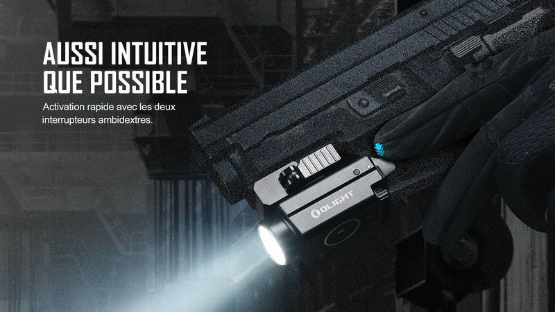 Lampe Torche Olight BALDR S – 800 Lumens – Laser Vert - NYCTALOPE