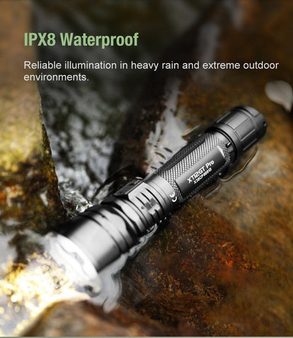 Lampe Torche Klarus XT12GT PRO – 1600 Lumens - Tactique et rechargeable  NYCTALOPE  