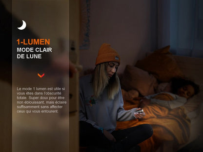 Lampe Torche Fenix E18R V2.0 – 1200 Lumens  NYCTALOPE  