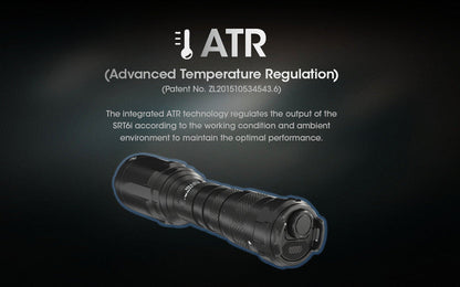 Lampe Torche Nitecore SRT6i – 2100 Lumens  NYCTALOPE  
