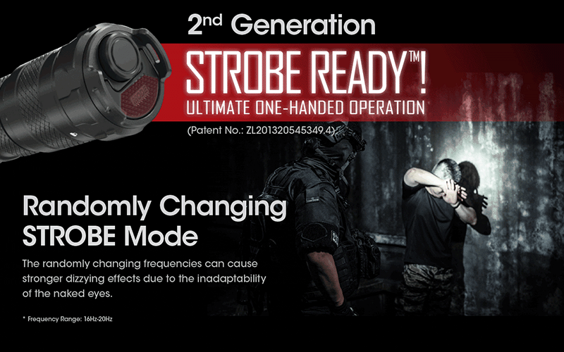 Lampe Torche Nitecore SRT6i – 2100 Lumens  NYCTALOPE  