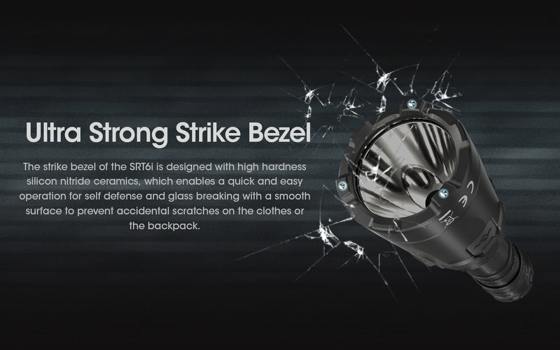 Lampe Torche Nitecore SRT6i – 2100 Lumens  NYCTALOPE  