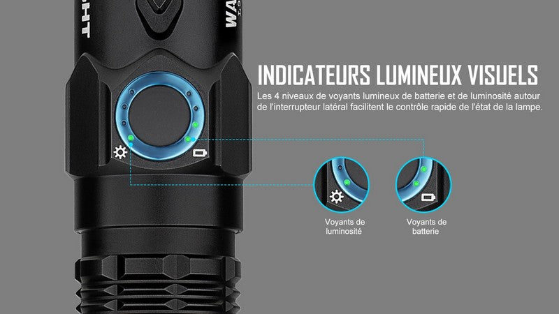 Lampe Torche Olight WARRIOR 3 S – 2300 Lumens