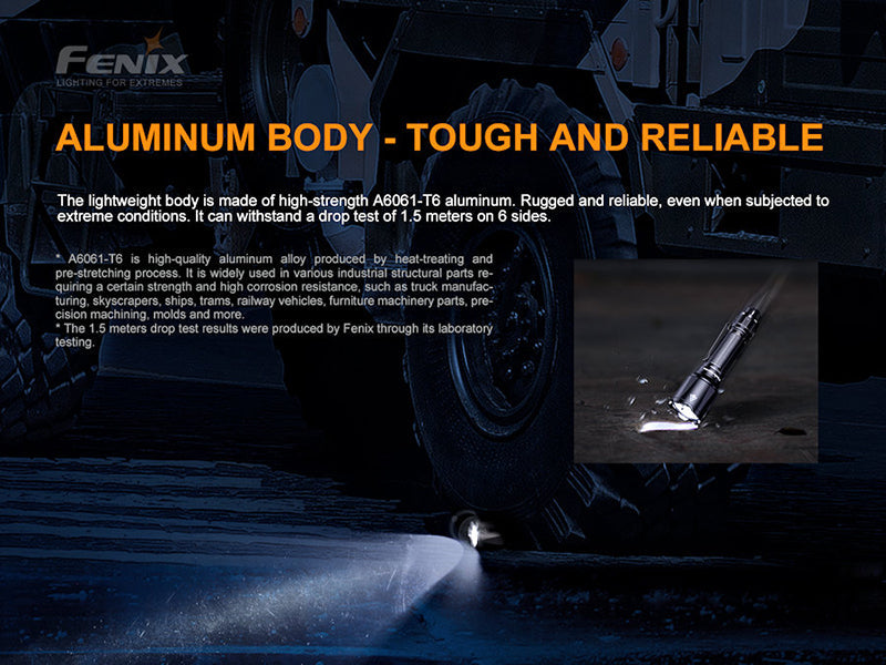 Lampe Torche Fenix TK22 TAC – 2800 Lumens  NYCTALOPE  