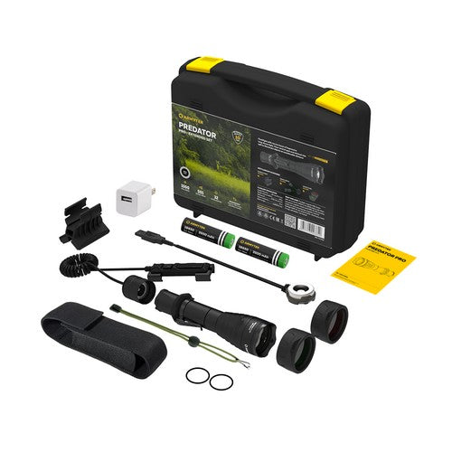 Armytek Predator Pro Magnet USB Extended Set – 1500/1400 Lumens