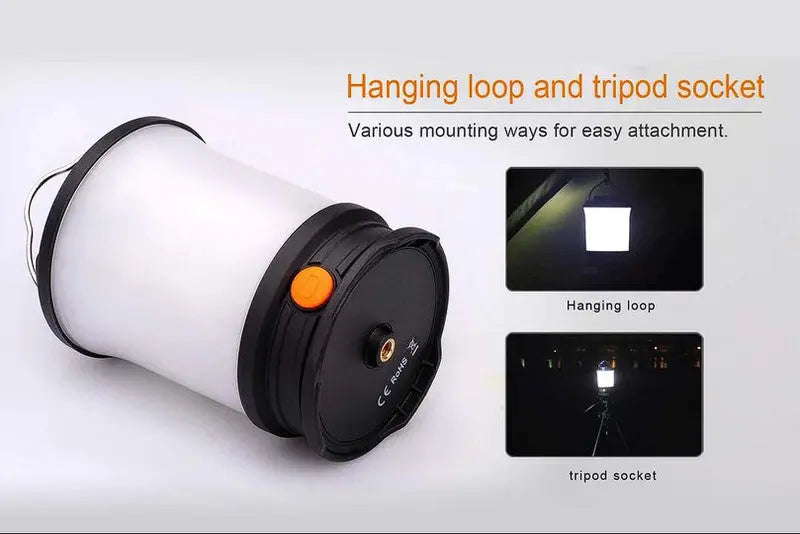 Lanterne Fenix CL30R – 650 Lumens - Rechargeable  NYCTALOPE  