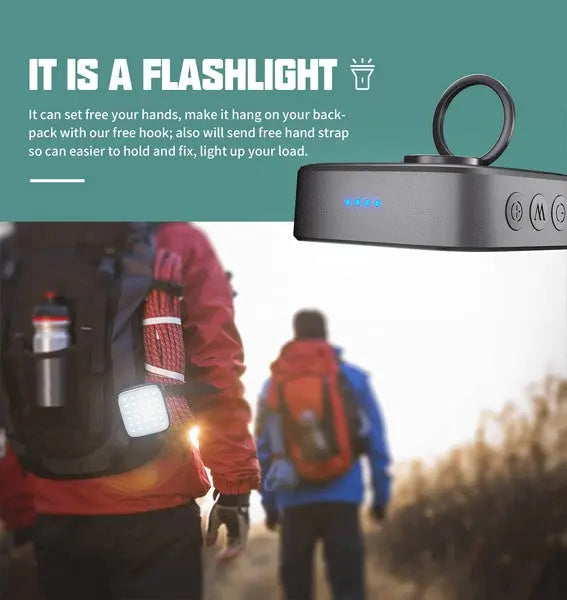 Lanterne + PowerBank Rechargeable Wuben F5 – 500 Lumens - NYCTALOPE