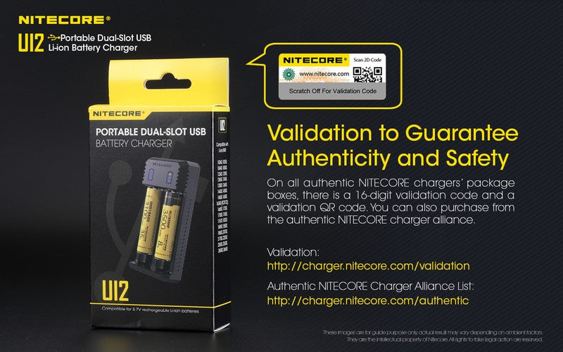 Chargeur Nitecore UI2 pour batteries Li-ion/IMR  NYCTALOPE  