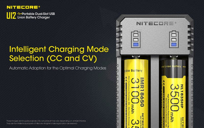 Chargeur Nitecore UI2 pour batteries Li-ion/IMR  NYCTALOPE  