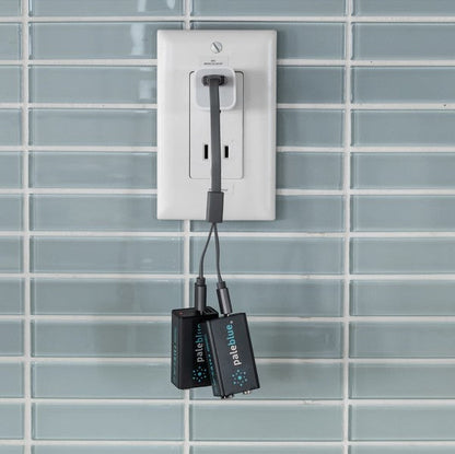 Batteries Paleblue Lithium AAA, LR03 – 640mAh – Rechargeable Type-C – 1.5V  NYCTALOPE  