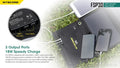 Panneau solaire pliable Nitecore FSP30 - 30W  NYCTALOPE  