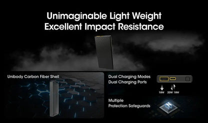 Powerbank Nitecore CARBO 10000 – 10 000mAh  NYCTALOPE  