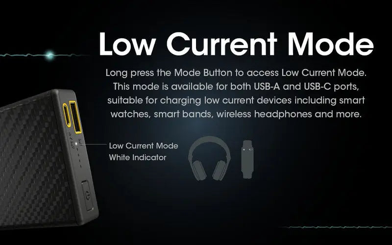 Powerbank Nitecore CARBO 20000 – 20 000mAh  NYCTALOPE  