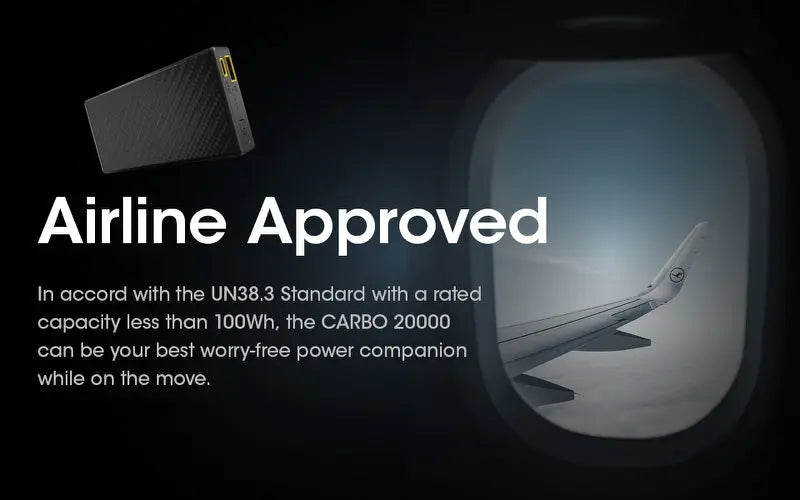 Powerbank Nitecore CARBO 20000 – 20 000mAh  NYCTALOPE  
