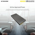 Powerbank Nitecore NB10000 GEN2 – 10 000mAh  NYCTALOPE  